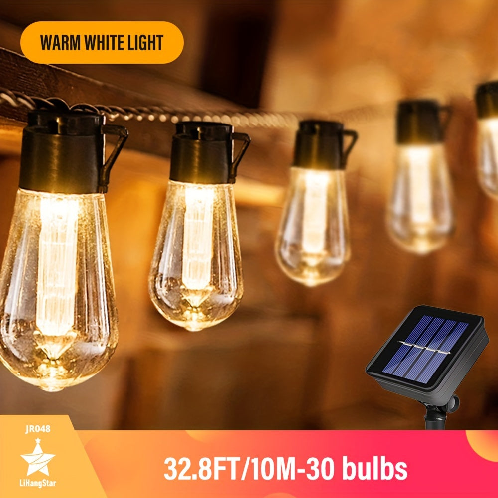 Festoon Solar Powered LED String Lights