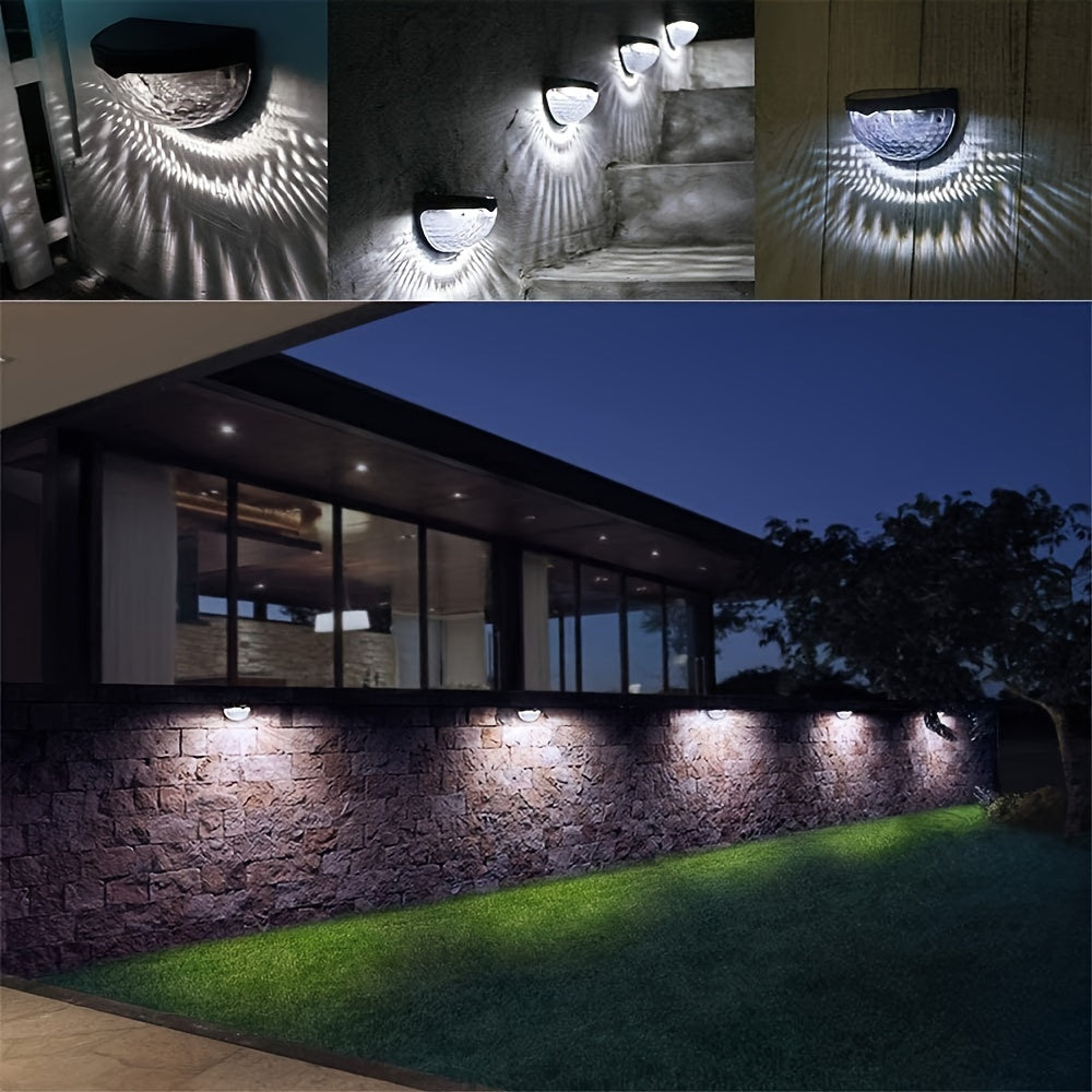 Solar Fence Lights/Deck/Stairs/Steps/Fence & Patio