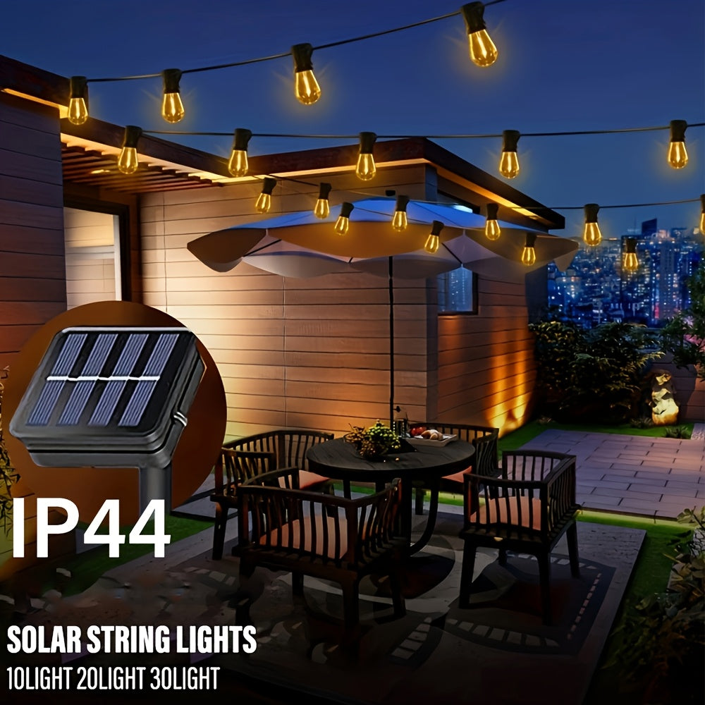 Festoon Solar Powered LED String Lights