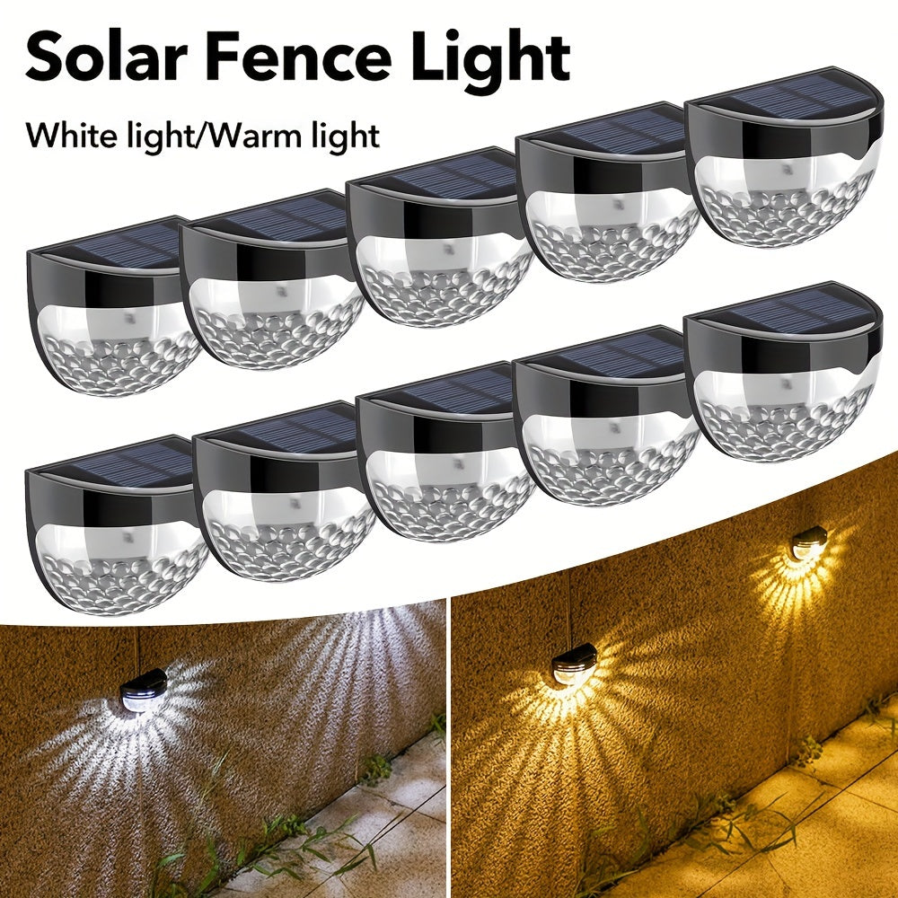 Solar Fence Lights/Deck/Stairs/Steps/Fence & Patio