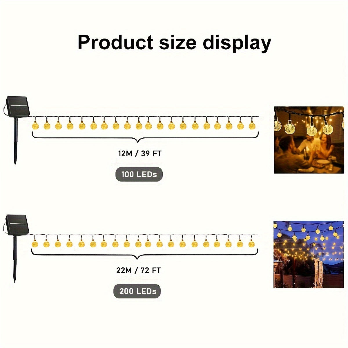 Solar String Lights
