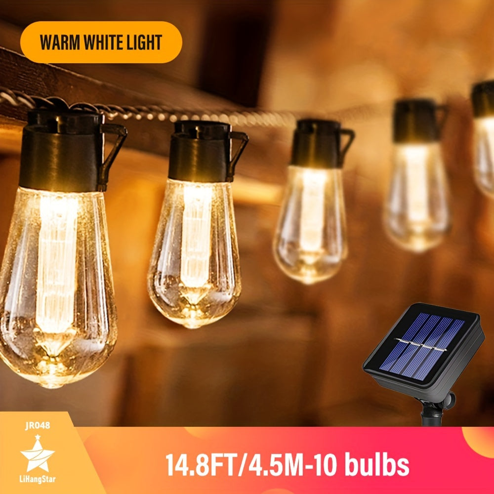 Festoon Solar Powered LED String Lights