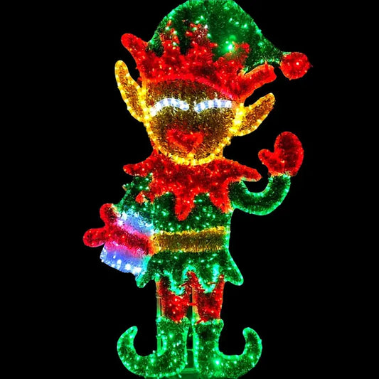 150cm Elf Waving Rope Light Motif