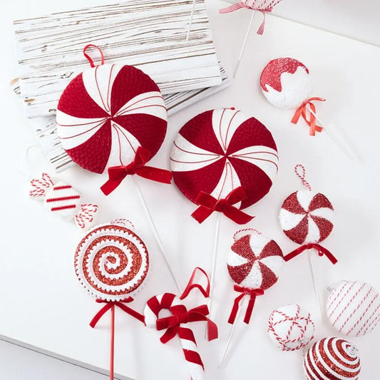 Multicolor Christmas Lollipop Decorations