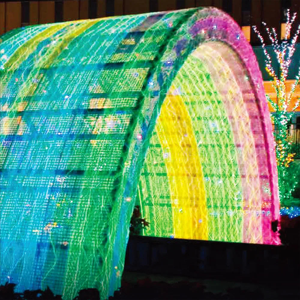 LED Fiber Optic Mesh Light