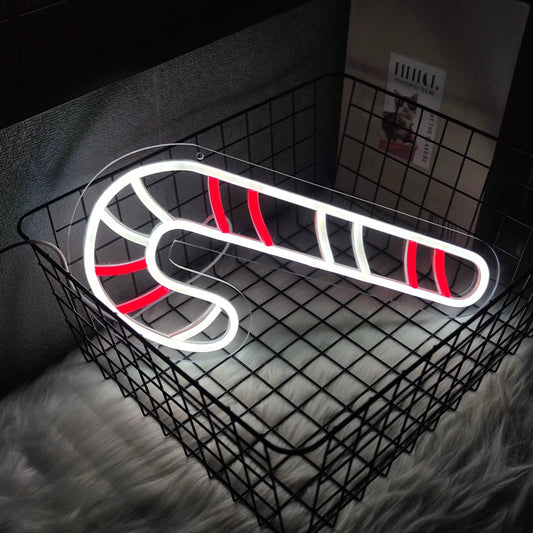 Candy Cane Led Neon-INDOOR ONLY