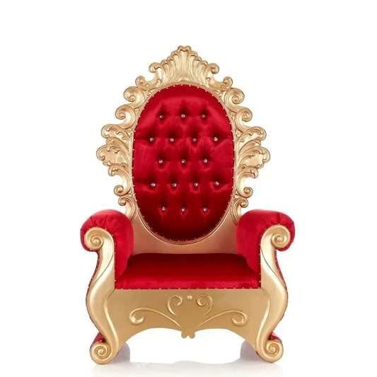 Luxury High Quality Fiberglass Santa Throne Chair