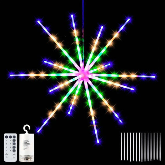 Starburst Christmas String Lights