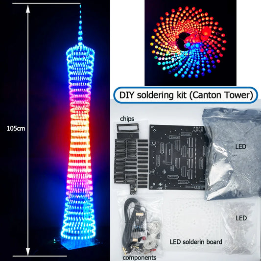 DIY Canton Tower soldering kit (not assembled)