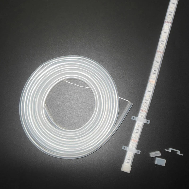 8/10/12Mm Led Transparent Silicone Tube