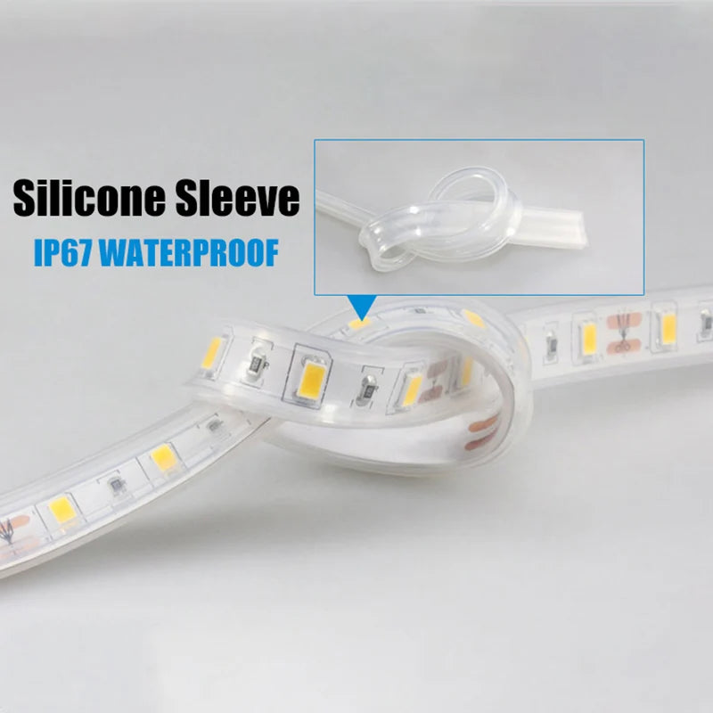 8/10/12Mm Led Transparent Silicone Tube