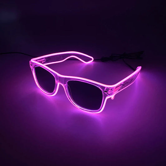Fluorescent Luminous Sunglasses