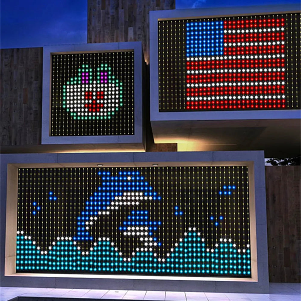 LED RGB Smart Curtain Lights