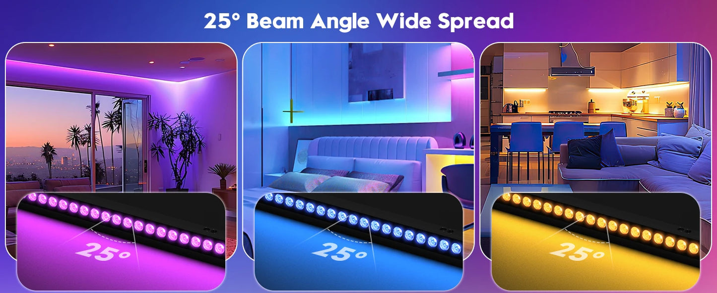 Wall Wash Light Bar With Remote Controller