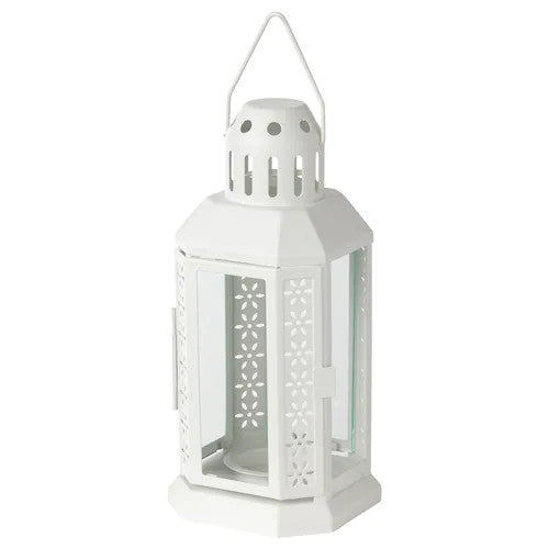 5 Pack of White Metal Miners Lantern