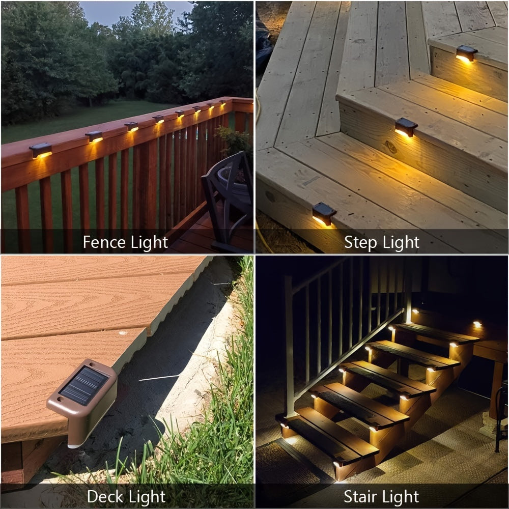 Solar LED Deck Lights/Stairs/Fence & Pathway
