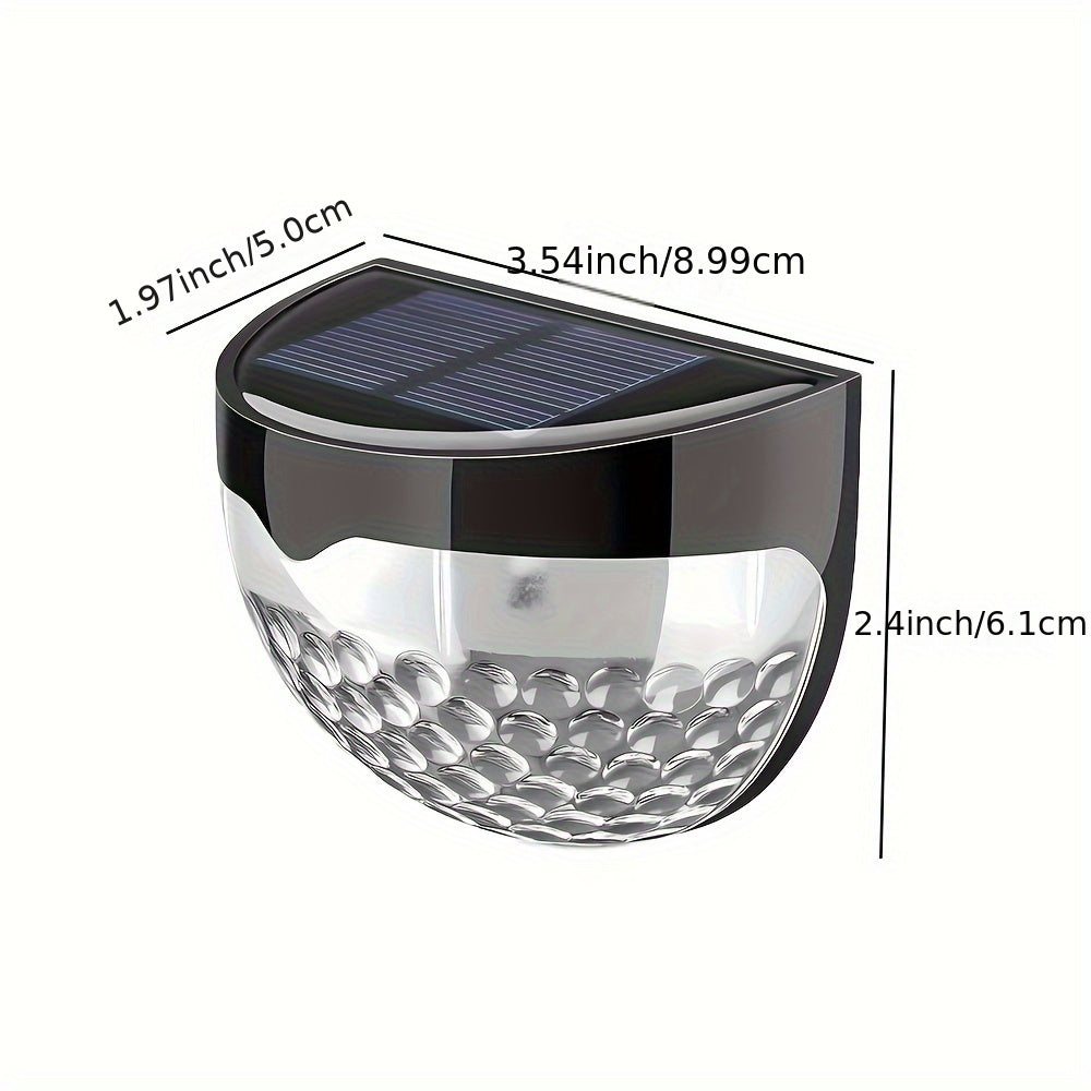 Solar Fence Lights/Deck/Stairs/Steps/Fence & Patio