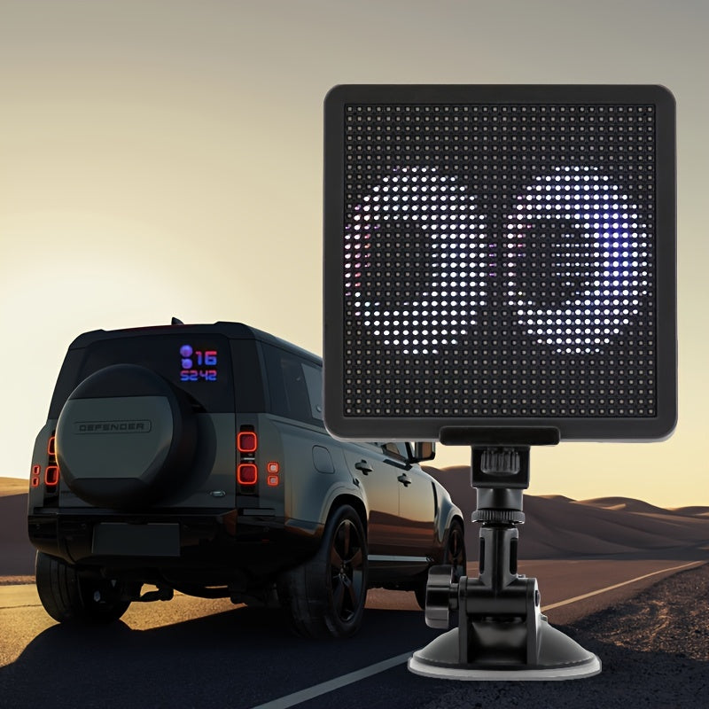 Smartphone-Controlled LED Scrolling Sign