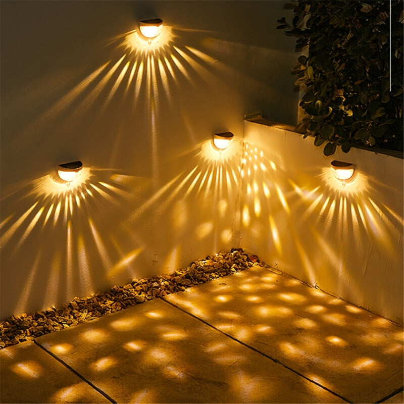 Solar Fence Lights/Deck/Stairs/Steps/Fence & Patio