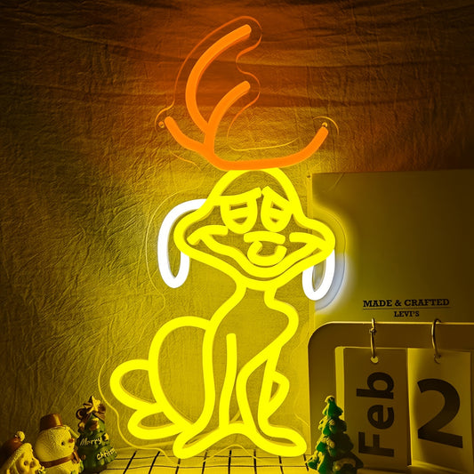 Neon Max Dog Sign-INDOOR ONLY