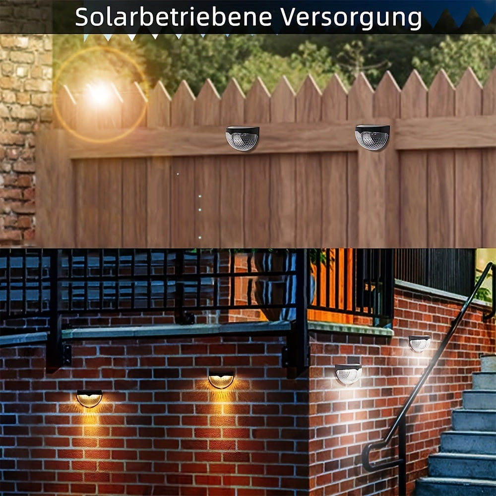 Solar Fence Lights/Deck/Stairs/Steps/Fence & Patio