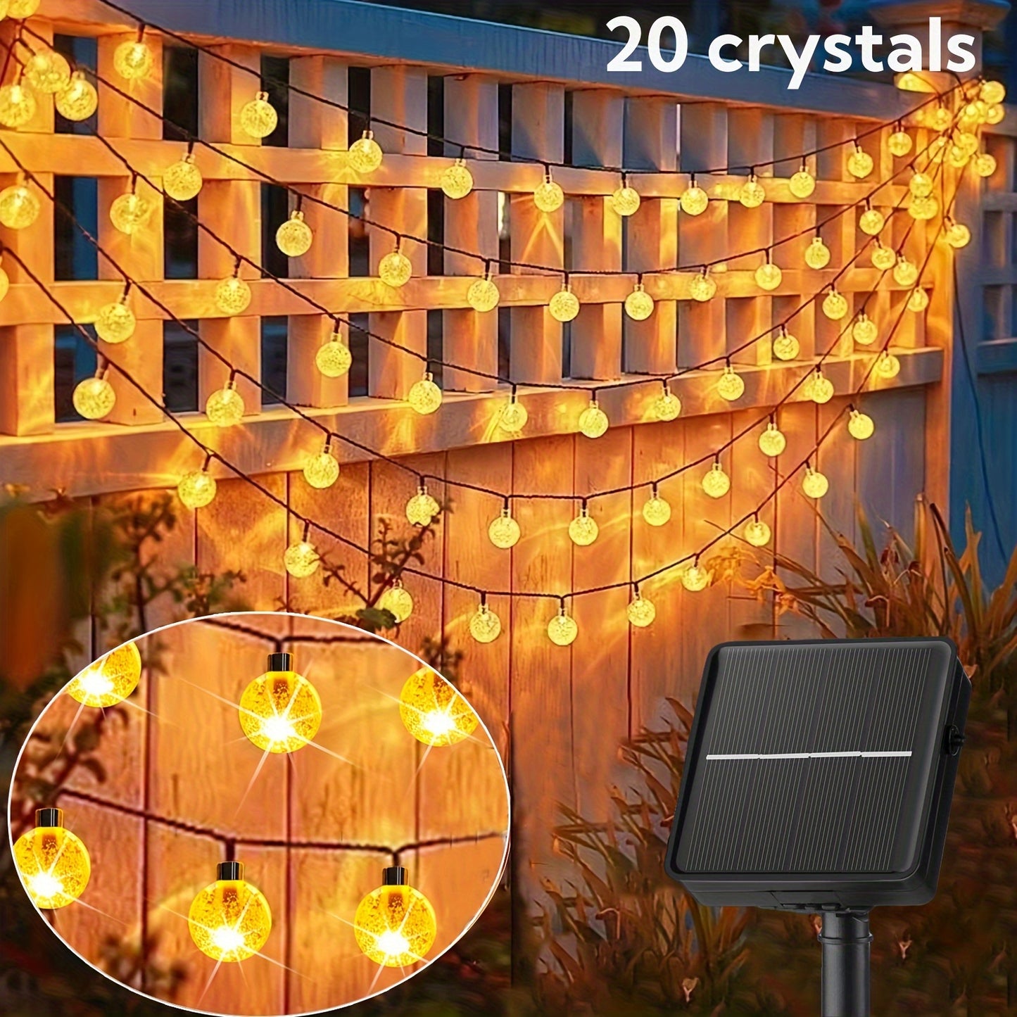 Solar-Powered Fairy Lights
