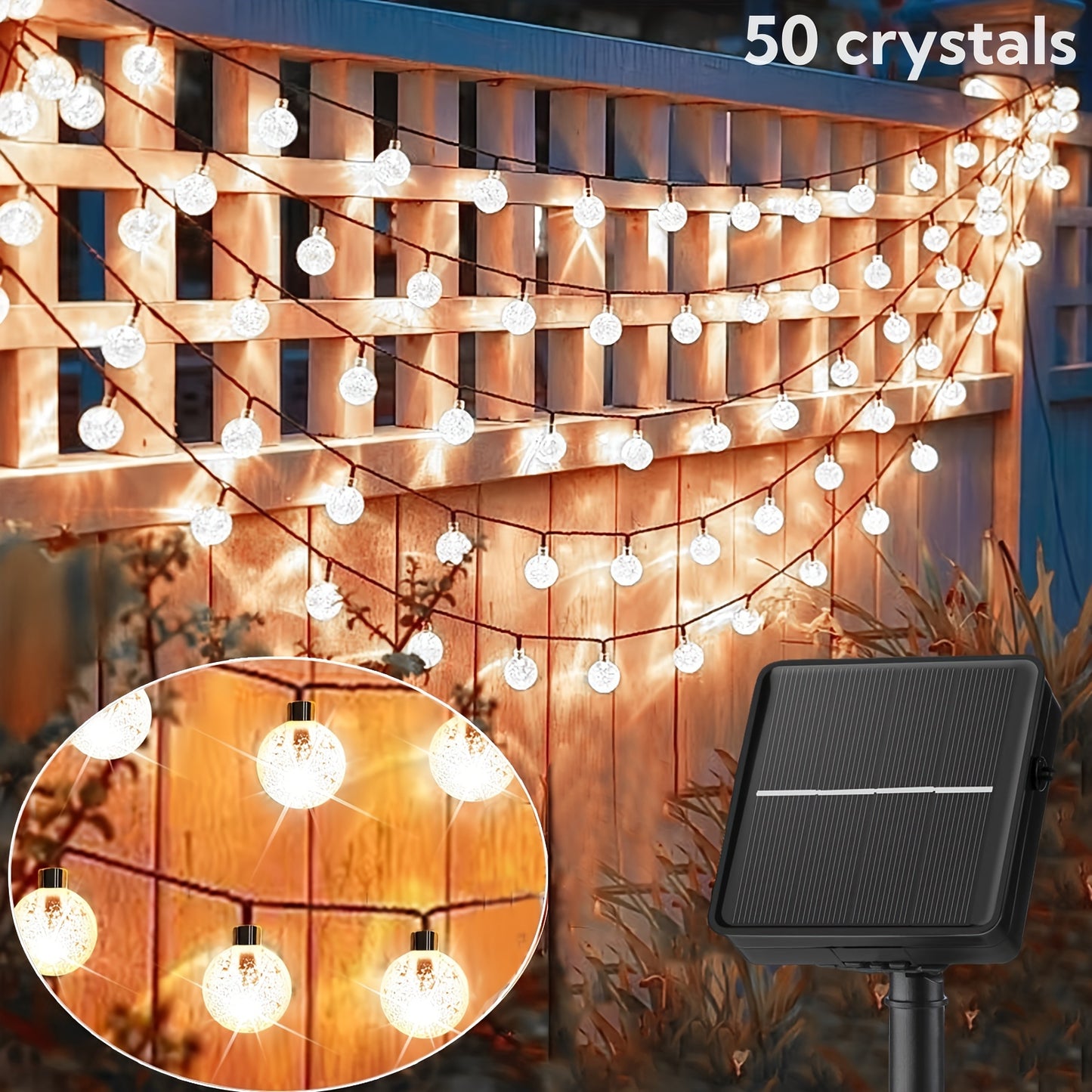 Solar-Powered Fairy Lights