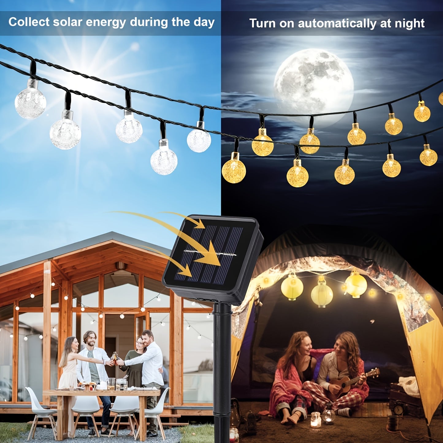 Solar-Powered Fairy Lights