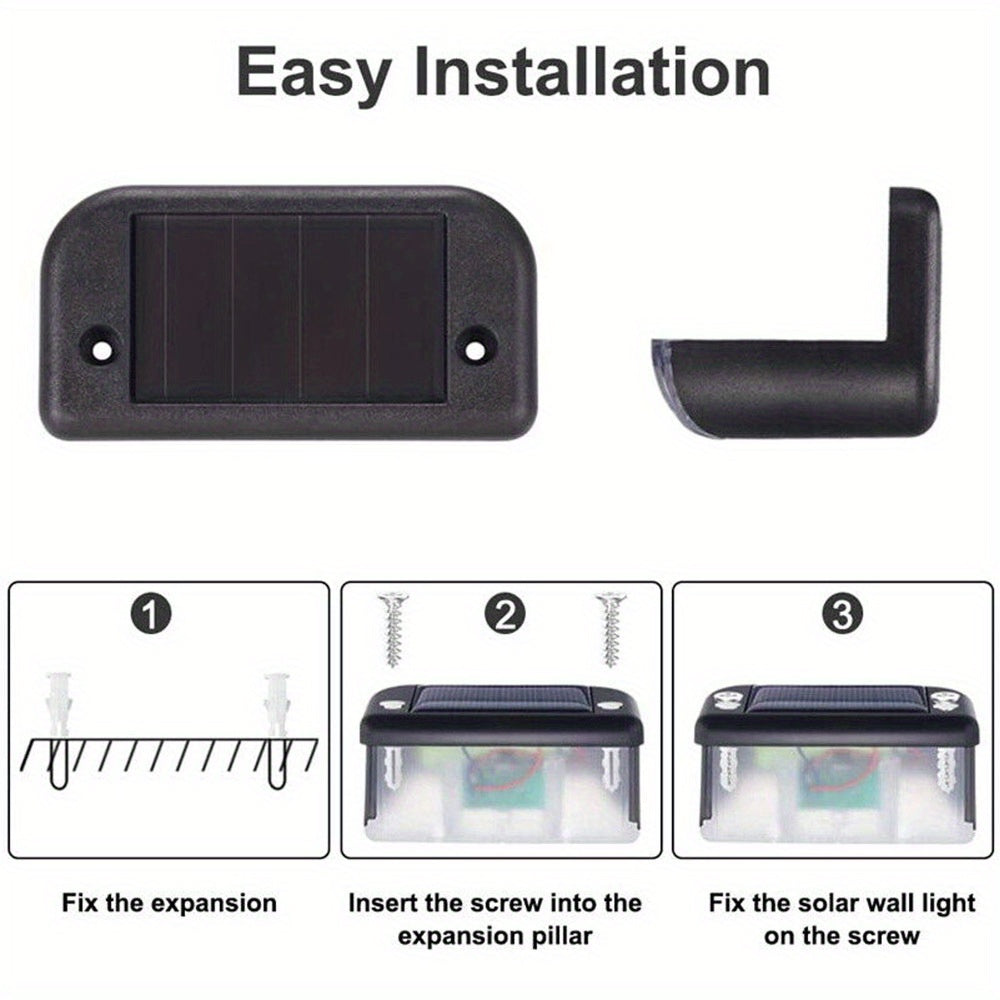 Solar LED Deck Lights/Stairs/Fence & Pathway