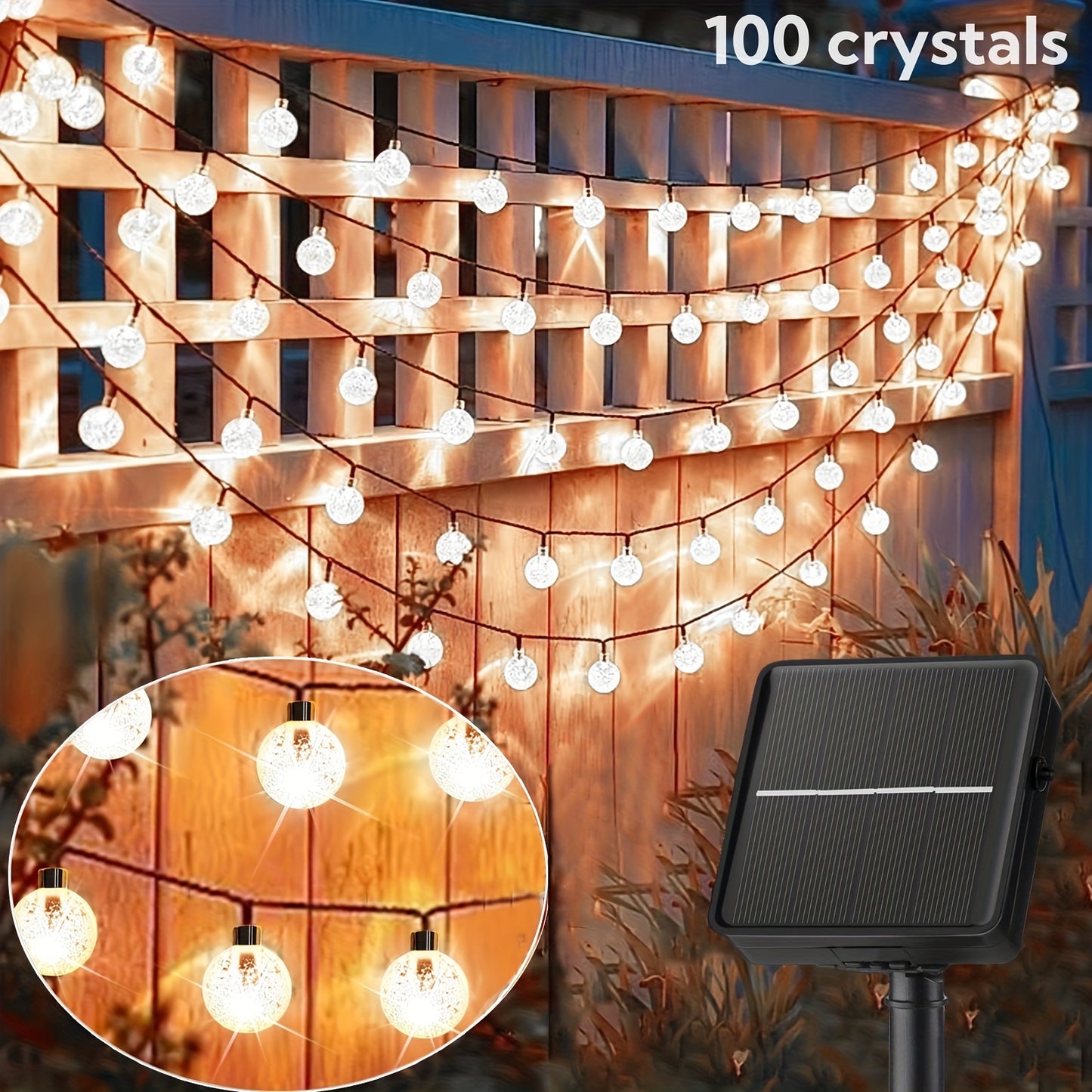 Solar-Powered Fairy Lights