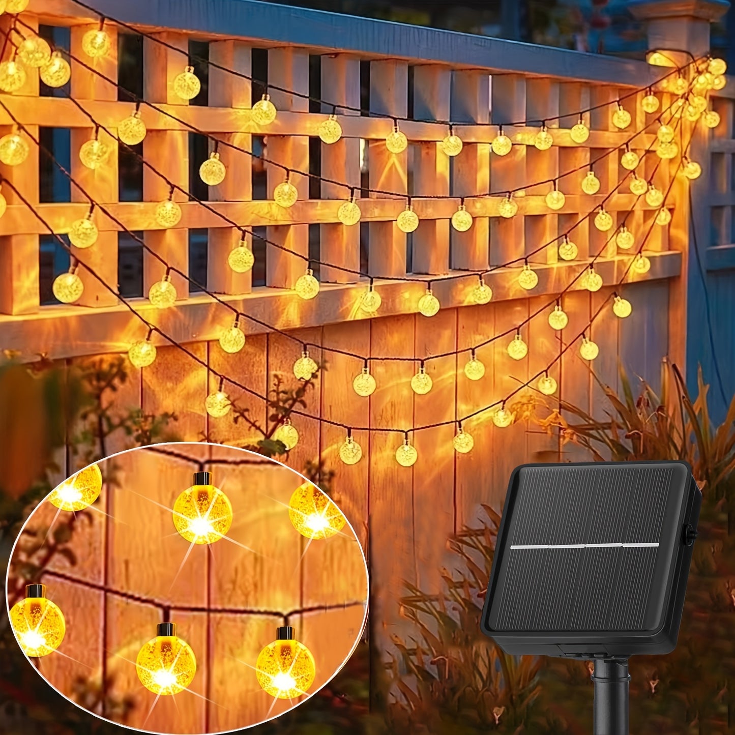 Solar-Powered Fairy Lights