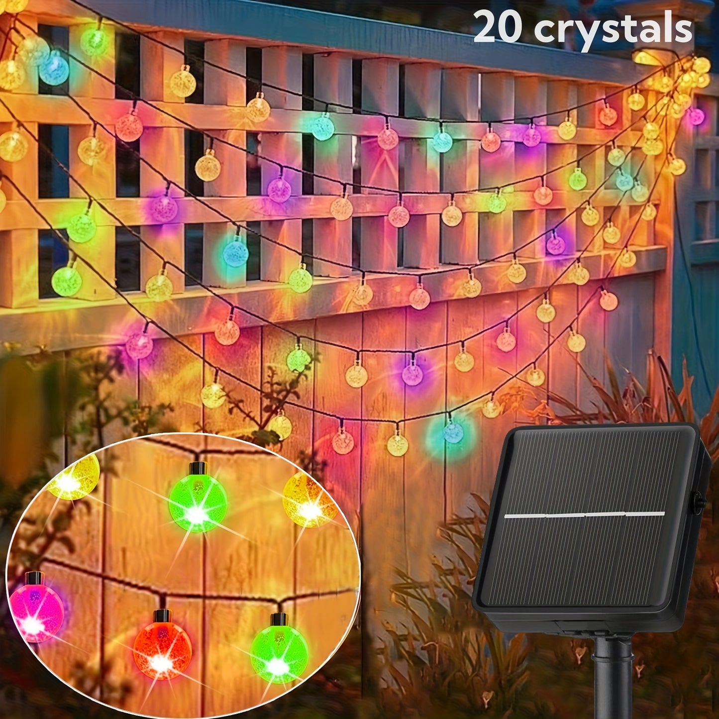 Solar-Powered Fairy Lights