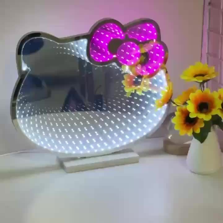 Hello Kitty 3D Infinity Mirror