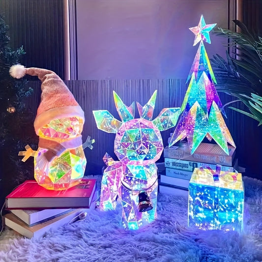 LED light strip- Christmas tree, elk, snowman