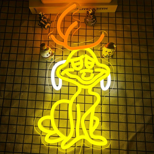 Neon Max Dog Sign-INDOOR ONLY