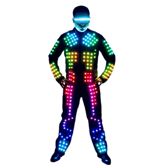 Full Color LED Robot Suit