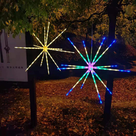 3D Dynamic Firework RGB Light