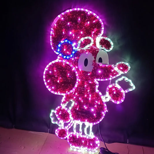 Poodle Rope Light