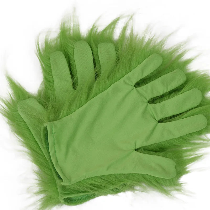 Grinch Latex Mask/Gloves