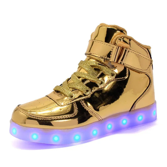 High Top LED Shoes