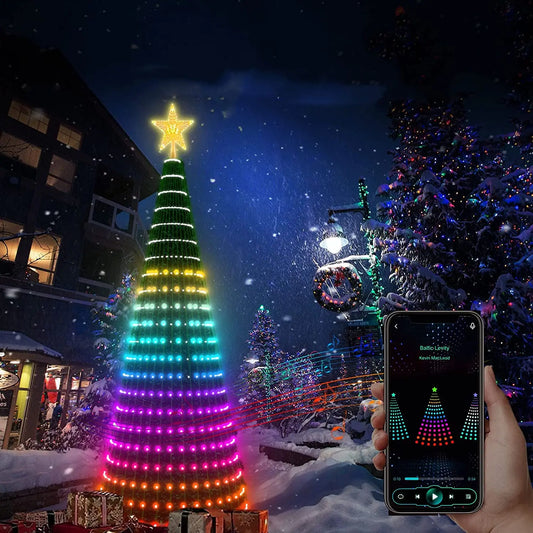 DIY Smart Christmas Tree Lights String Lights