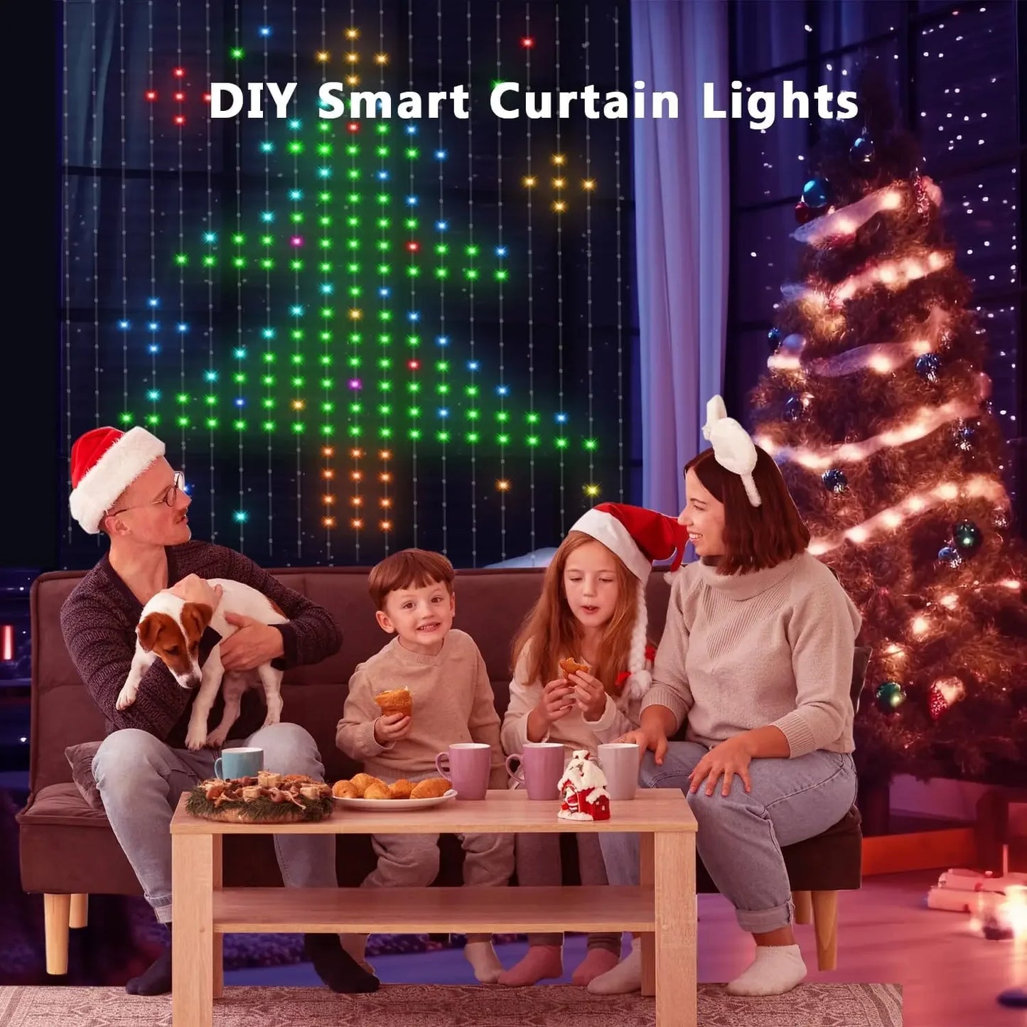 Smart LED Curtain Lights