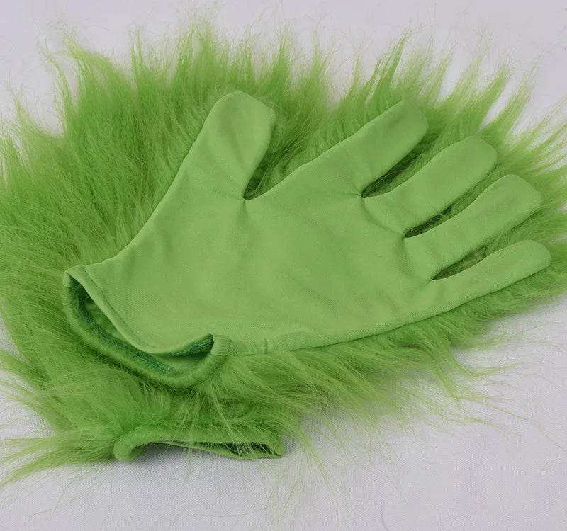 Grinch Latex Mask/Gloves