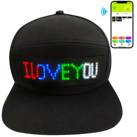 Programmable DIY Bluetooth Hat LED Display
