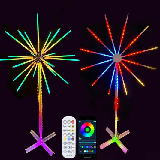 Large Smart RGB Firework Light