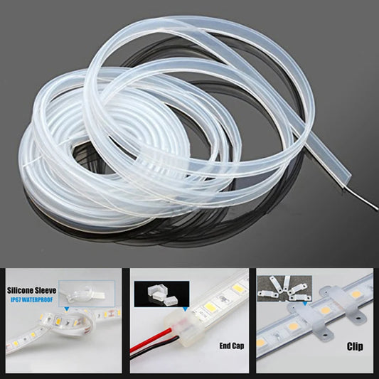 8/10/12Mm Led Transparent Silicone Tube