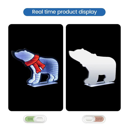 3D LED Infinite Mirror