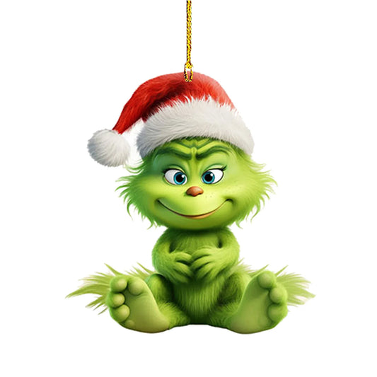 Creative Xmas Flat Hanging Ornament