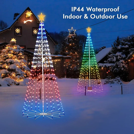 2.1M Smart Lighted RGB Christmas Tree