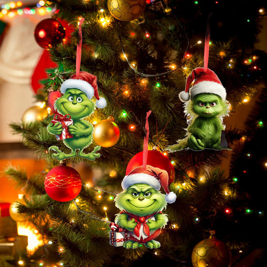 Creative Xmas Flat Hanging Ornament